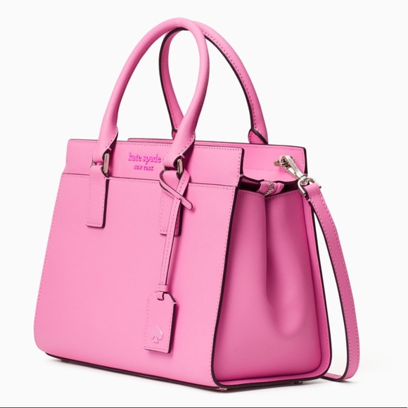 Kate Spade Pink Leather Cameron Satchel Bag - Picture 4 of 13